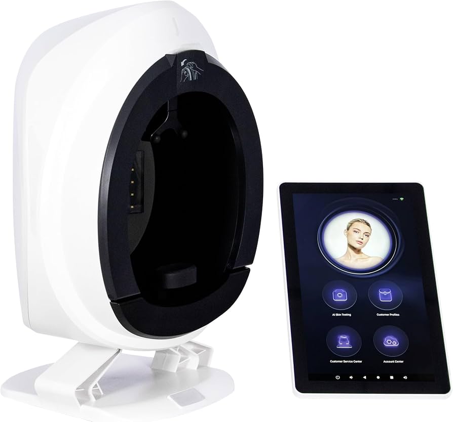 AISIA Q1 3D AI Facial Skin Analyzer - 8-Spectrum Professional Skin Analysis Device - Skin Delux
