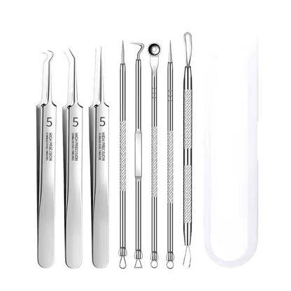 Blackhead Acne Removal Tweezers Kit for Face