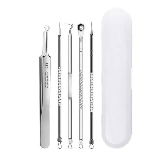 Blackhead Acne Removal Tweezers Kit for Face