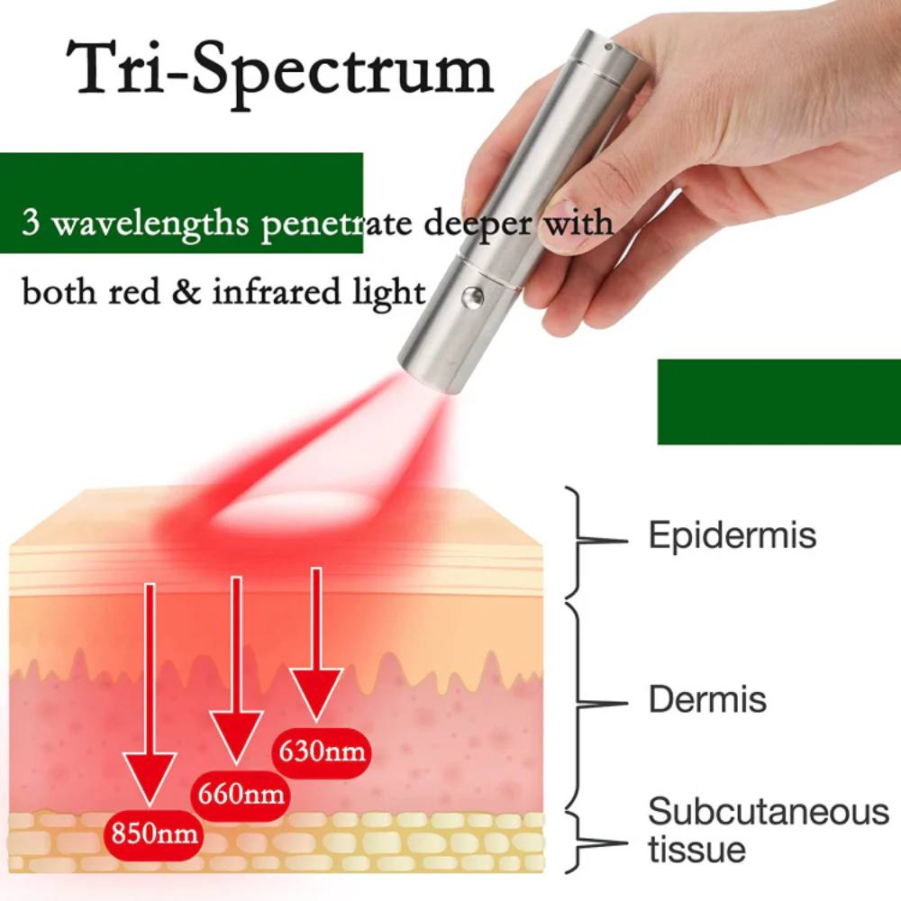 Red Light Torch for Pain Relief &amp; Skin Health