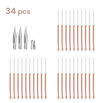 Extra Needles for Plasma Pen 34pcs - Skin Delux