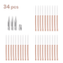 Extra Needles for Plasma Pen 34pcs - Skin Delux