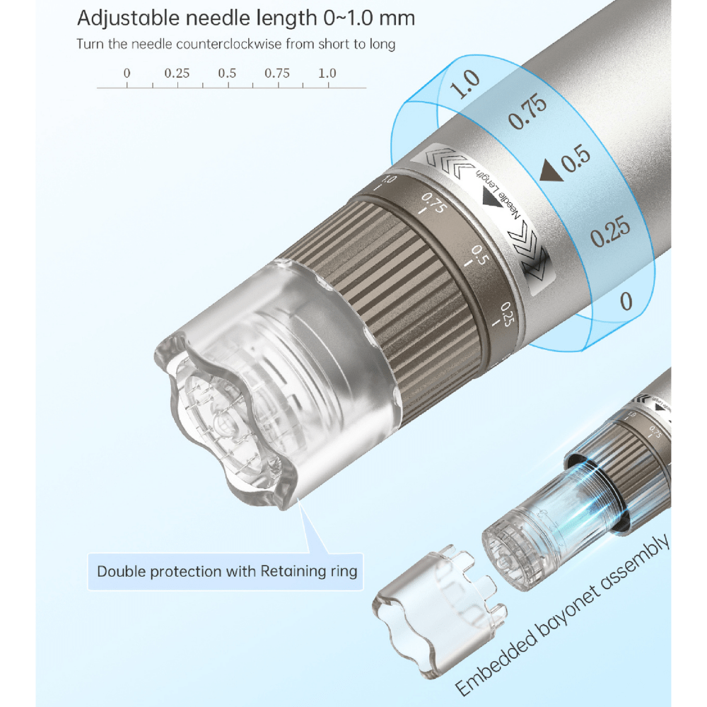 Hydra Pen H3 Professional Serum - Infusion Microneedling Pen by SKINDELUX - Skin Delux