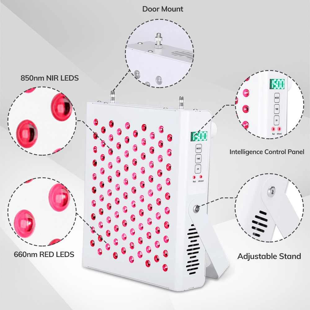 SKINDELÚX Red Light Therapy Panel 500 (Targeted Areas) - Skin Delux